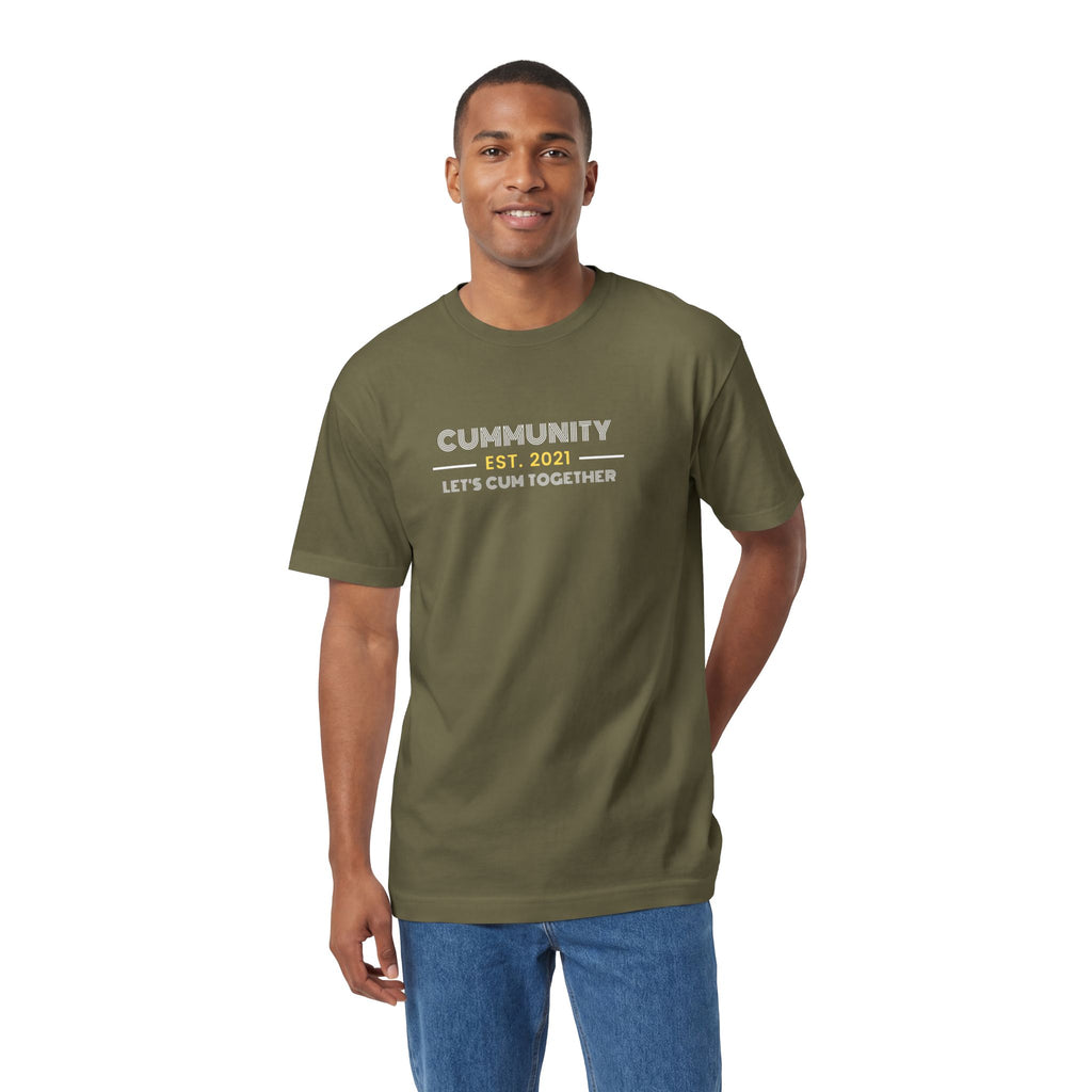 Unisex Humorous Cummunity Tee - Casual Wear, Fun Gift, Trendy Style, Social Event Apparel, Party Outfits