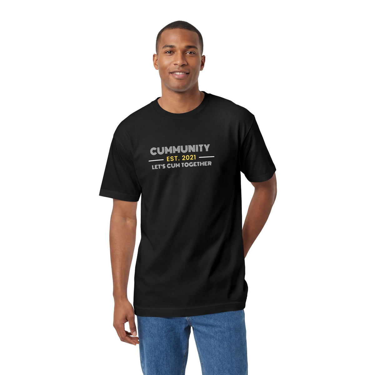 Unisex Humorous Cummunity Tee - Casual Wear, Fun Gift, Trendy Style, Social Event Apparel, Party Outfits