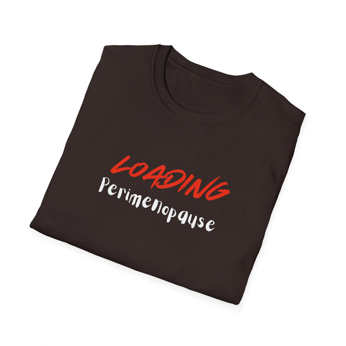 Loading Perimenopause Softstyle T-Shirt, Funny Tee, Gift for Women, Humor Shirt, Support Cancer Awareness, Great for Casual Wear