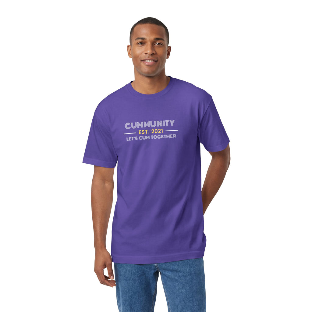 Unisex Humorous Cummunity Tee - Casual Wear, Fun Gift, Trendy Style, Social Event Apparel, Party Outfits