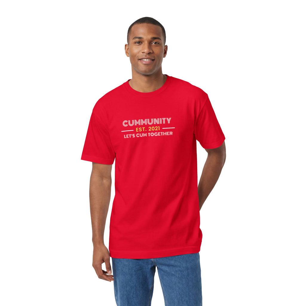 Unisex Humorous Cummunity Tee - Casual Wear, Fun Gift, Trendy Style, Social Event Apparel, Party Outfits